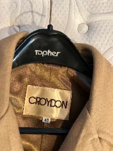 MENS SZ.40 CROYDON KASHMIR OVER COAT LIKE NEW - Photo 3