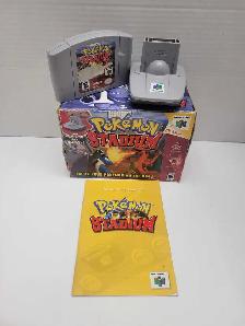 N64 Pokemon Stadium Boxed w/transfer pak