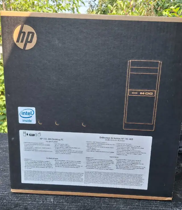 (New in box) HP 110-469 Desktop PC