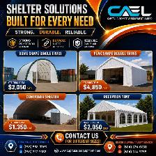 -New CAEL Single / Double Truss Shelters / Container Shelters - Photo 2