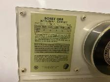 Vintage BOBBY ORR Card & BOSTON BRUINS Puck in Actylic Display ! - Photo 5