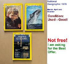 National Geographic Magazines from 1967, 1971, 1976, 1978, 1979 - Photo 3