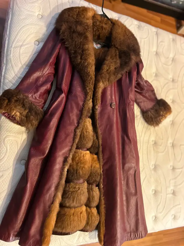 ONE LIKE NEW BUFFALO LINED WINTER COAT