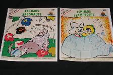 1964 EDMONTON ESKIMO GAME PROGRAMS VERY GOOD CONDITION