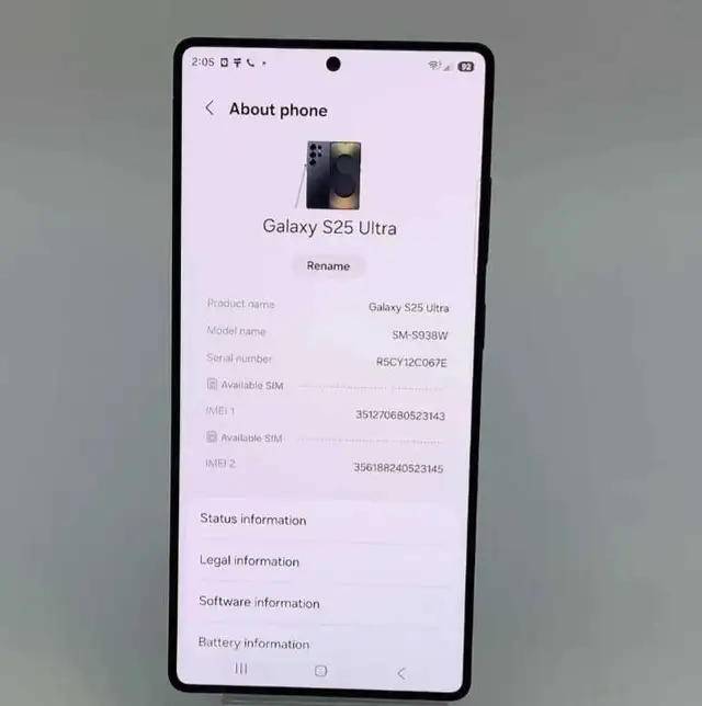 Samsung Galaxy S25 Ultra