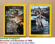 National Geographic Magazines 1989, 1990, 1998, 1999, 2001, 2002 - Photo 2