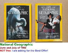 National Geographic Magazines 1989, 1990, 1998, 1999, 2001, 2002 - Photo 4