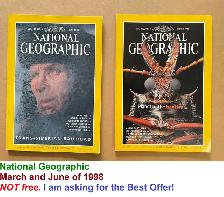 National Geographic Magazines 1989, 1990, 1998, 1999, 2001, 2002 - Photo 5