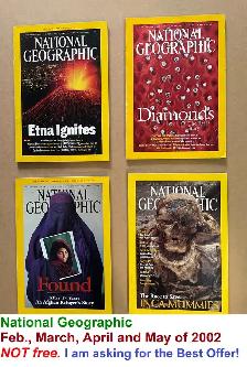 National Geographic Magazines 1989, 1990, 1998, 1999, 2001, 2002 - Photo 8