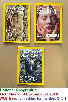 National Geographic Magazines 1989, 1990, 1998, 1999, 2001, 2002 - Photo 10