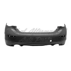 Infiniti Q50 Sedan 2014-2017 Bumper Rear Primed Without Sensor