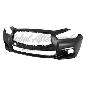 Infiniti Q50 Sedan 2014-2017 Bumper Front Primed Without