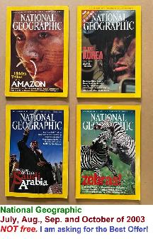 National Geographic Magazines from 2003, 2004, 2005 and 2006 - Photo 2
