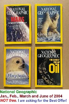 National Geographic Magazines from 2003, 2004, 2005 and 2006 - Photo 3