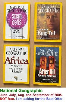 National Geographic Magazines from 2003, 2004, 2005 and 2006 - Photo 6