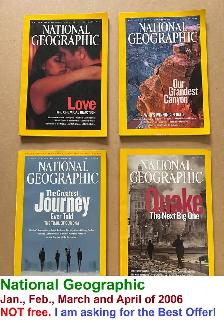 National Geographic Magazines from 2003, 2004, 2005 and 2006 - Photo 8