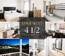 Logement à louer 4 1/2 secteur recherché