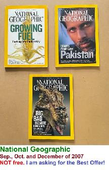 National Geographic Magazines from 2007, 2008 and 2009 - Photo 2
