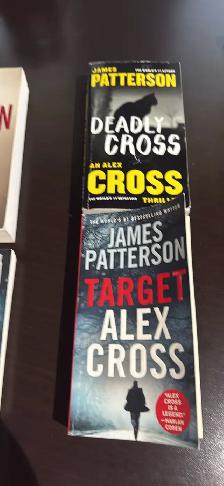 6 James Patterson soft cover Books
