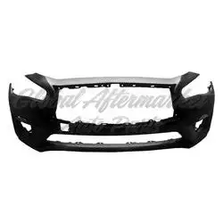Infiniti Q50 Sedan 2018-2020 Bumper Front Primed Without Sensor