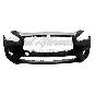 Infiniti Q50 Sedan 2018-2020 Bumper Front Primed Without Sensor