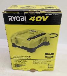 (B8742) Ryobi 40 Volt Rapid Charger OP406A - Photo 5