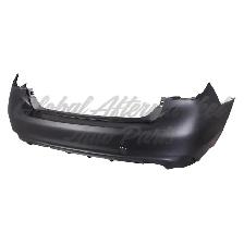 Infiniti Q50 Sedan 2018-2024 Bumper Rear Primed Without Sensor - Photo 2