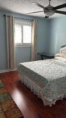 upstairs private furnished room
