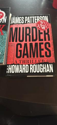 3 James Patterson Hard Cover Books