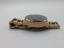 (B5431) Michael Hill Solar Chronograph Men's Watch Gold Tone... - Photo 3