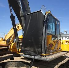 HEAVY EQUIPMENT TRANSPORTATION GLASS PROTECTION window blinds