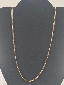 (B4993) Chain 14K Yellow Gold 3.7 Grams 19' - Photo 2