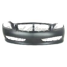 Infiniti G37 Coupe 2008-2010 Bumper Front Primed Without Sport - Photo 2