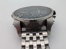 (B4850) Diesel DZ7221 Mr Daddy 4 Time Zone Watch 9.5' Steel B... - Photo 6
