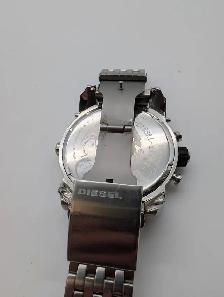 (B4850) Diesel DZ7221 Mr Daddy 4 Time Zone Watch 9.5' Steel B... - Photo 9