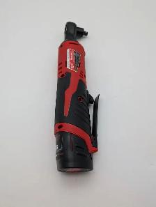(B4821) Milwaukee M12 Cordless 3/8' Ratchet Kit 2457-21 - Photo 2