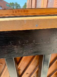 Unique Custom White Upright Piano – Pan Am Games Piece - Photo 2