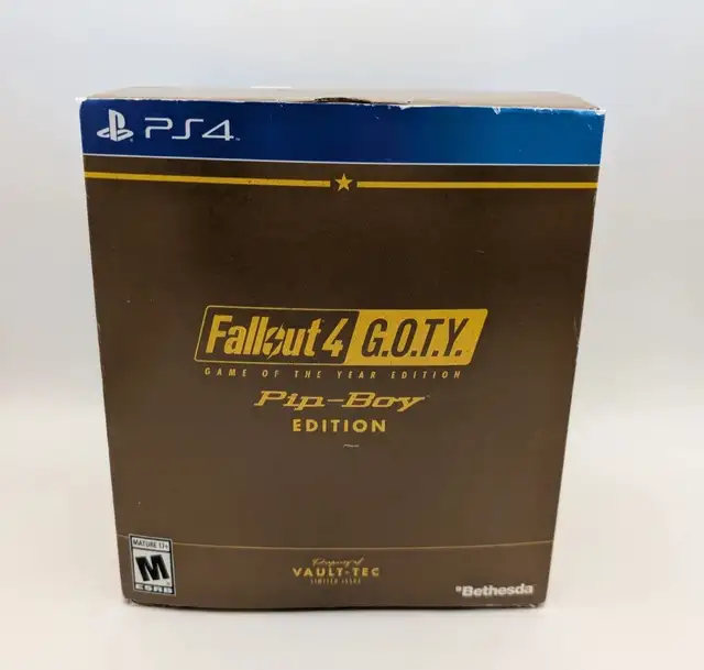 (B4770) Bethesda Softworks Fallout 4 G.O.T.Y. Video game coll...