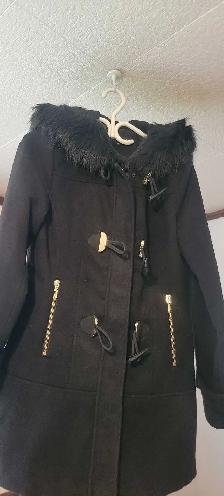womans small black jacket