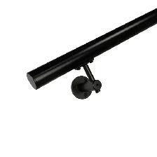 2x 6ft Industrial Aluminum 1.5 Inch Round Handrail Grab Bar Kit