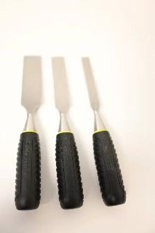 Wood Chisel set 3pc 1/2'-13mm, 3/4'-19mm, 1'-25mm Used like new - Photo 5