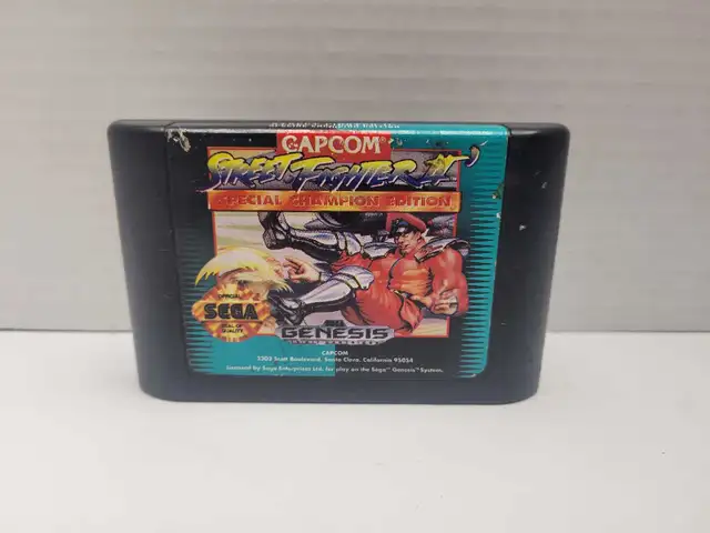 Sega Genesis Street Fighter II Special Champion Edition