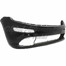 Jeep Grand Cherokee 2014-2015 Bumper Front Primed W/Parking - Photo 3