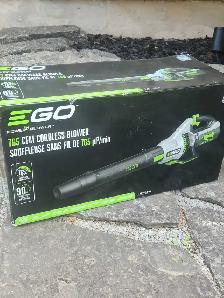 ☆NEW☆ EGO POWER  765cfm 56v ELECTRIC LEAF BLOWER WITH BATTERY