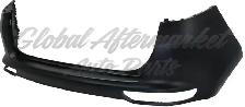 Kia Sportage 2017-2019 Bumper Rear Upper Primed Without Sensor - Photo 3