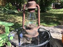 Vintage Rustic GSW Beacon barn lantern-Halloween decor