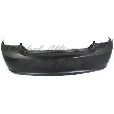Kia Spectra 2007-2009 Bumper Rear Primed Ex/Lx Model - Photo 2