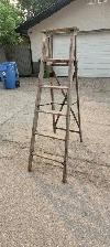 6ft wooden ladder for sale - Photo 3