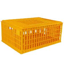 Plastic Poultry Chicken Transport Coop Crate Cage 170599 - Photo 4
