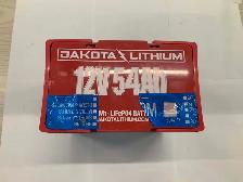 12V 54Ah LiFePO4 Marine Battery Dakota Lithium Deep Cycle Mobili - Photo 3